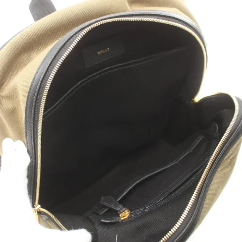 Bally Pre-owned Canvas shoulder-bags Beige Dames