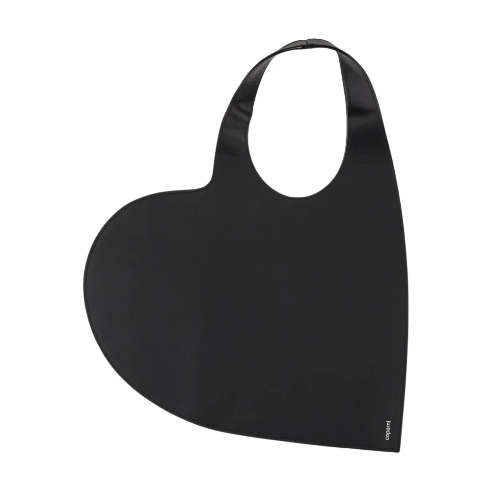 Coperni Zwarte Hart Logo Tote Tas Black Dames