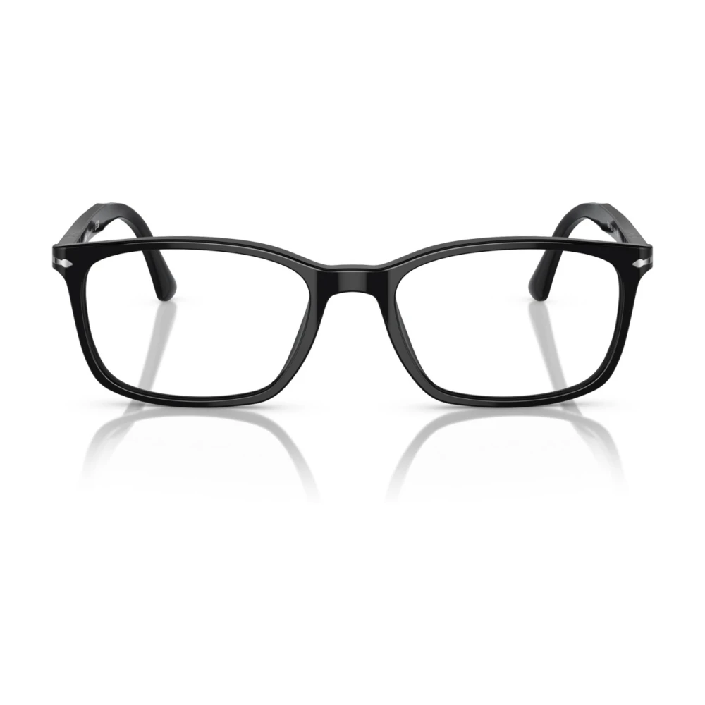 Persol Unisex Black Optical Frame - Glasses - 53 Mm - Accessories
