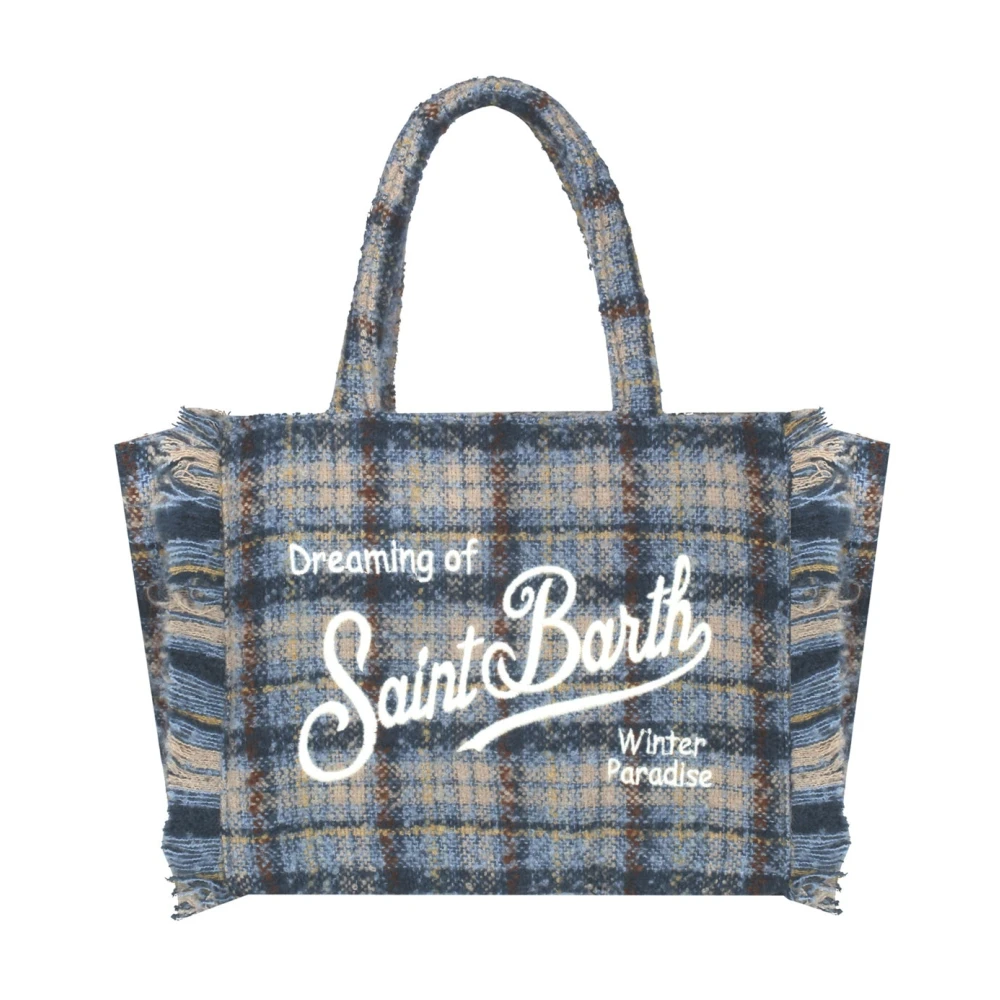 MC2 Saint Barth Multicolor Check Colette Class Tas Multicolor Dames