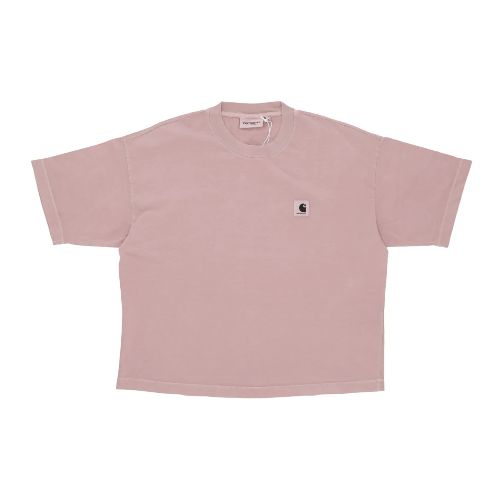 Carhartt WIP Roze Nelson Tee Streetwear Shirt Pink Dames