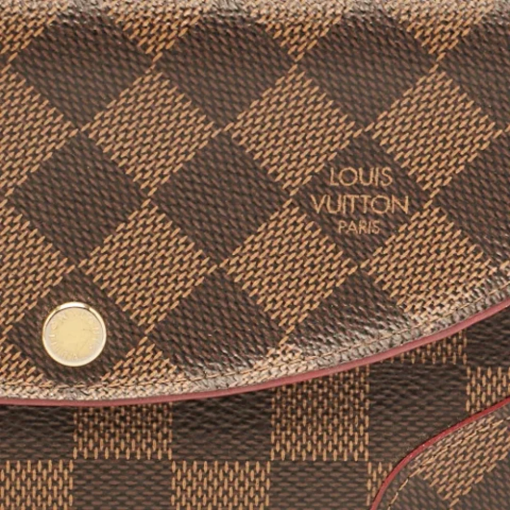 Louis Vuitton Vintage Pre-owned Coated canvas wallets Brown Dames