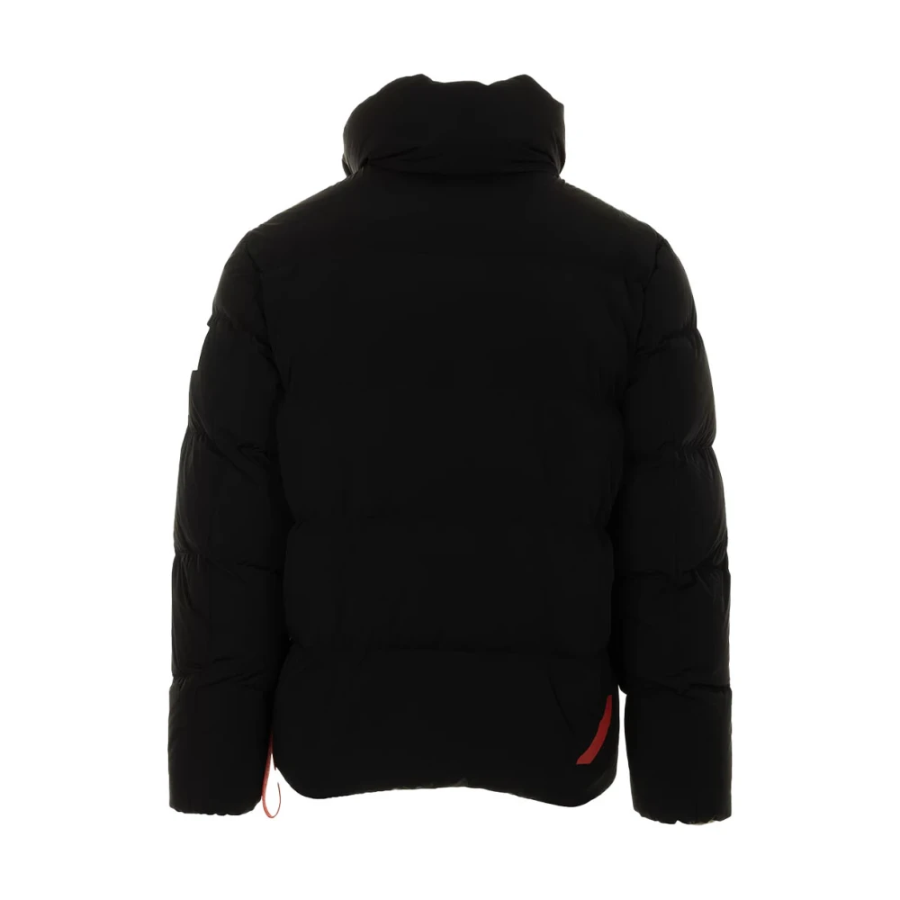 Afterlabel Korte Nylon Pufferjas Black Heren
