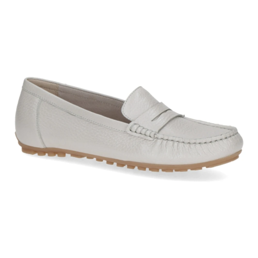 Caprice Beige Loafers, Female, 4 Uk, Moccasins
