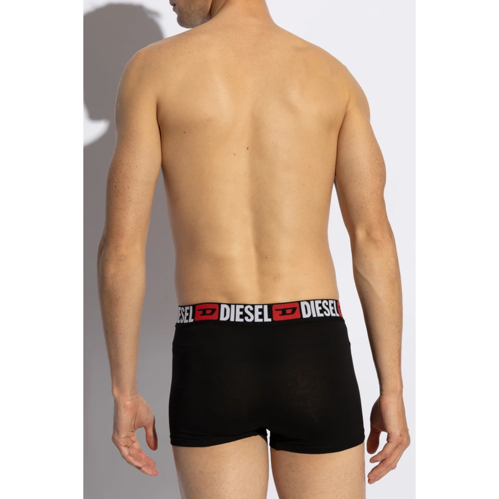 Diesel Twee-pack boxershorts Umbx-Damientwopack Black Heren
