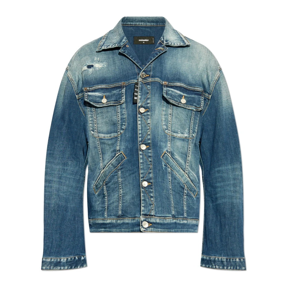 Dsquared2 Denim jas Blue Heren