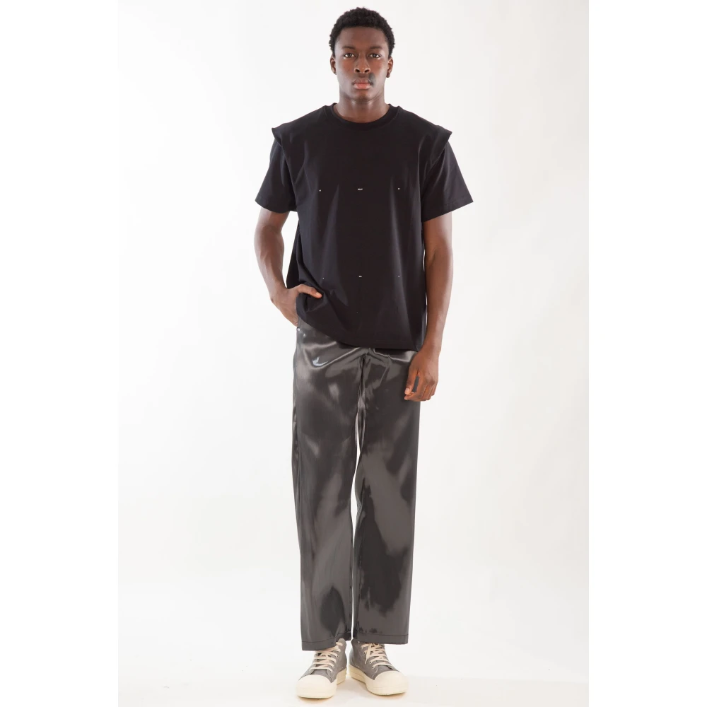 Heliot Emil Metalen Broek Gray Heren
