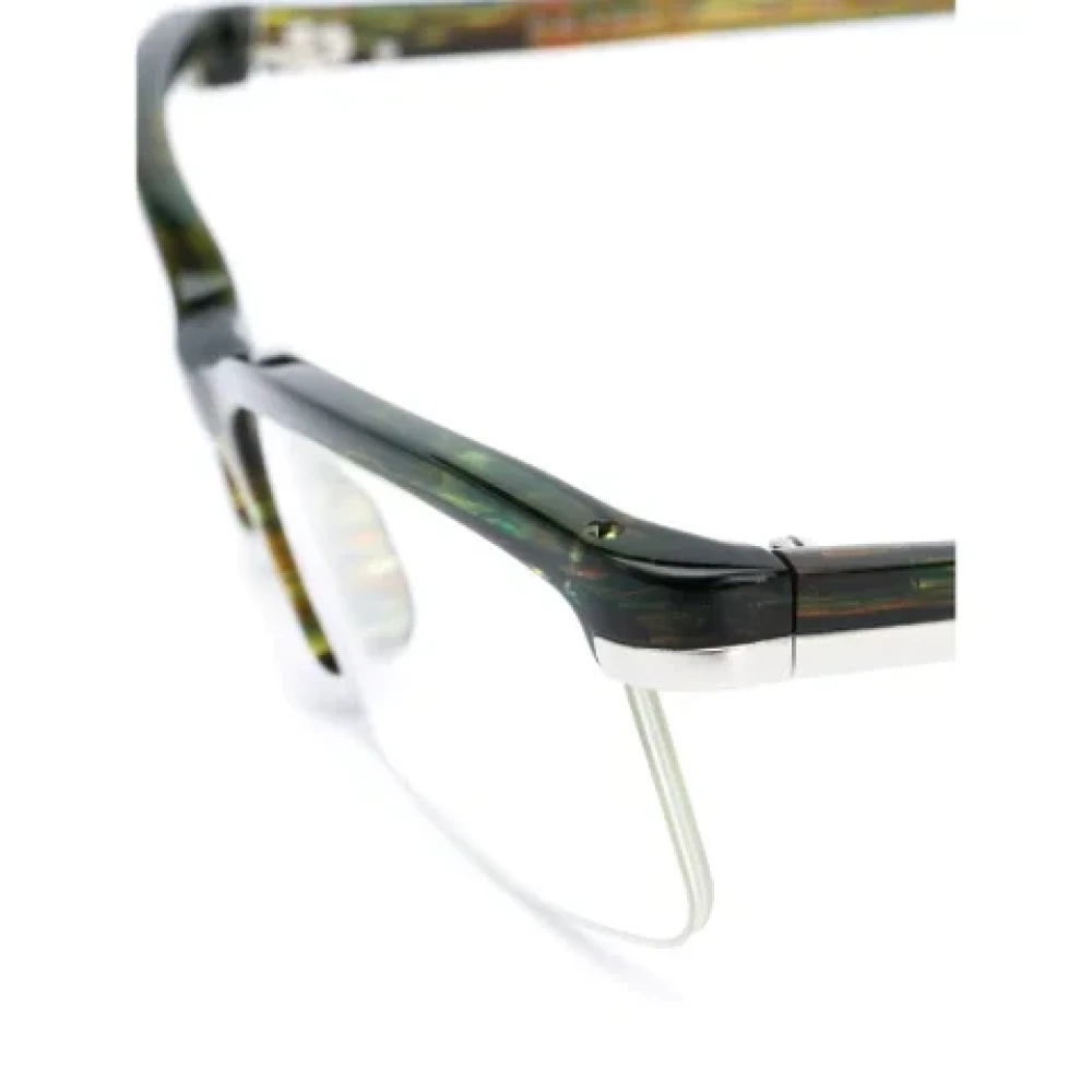 Prada Vintage Pre-owned Acetate sunglasses Green Dames