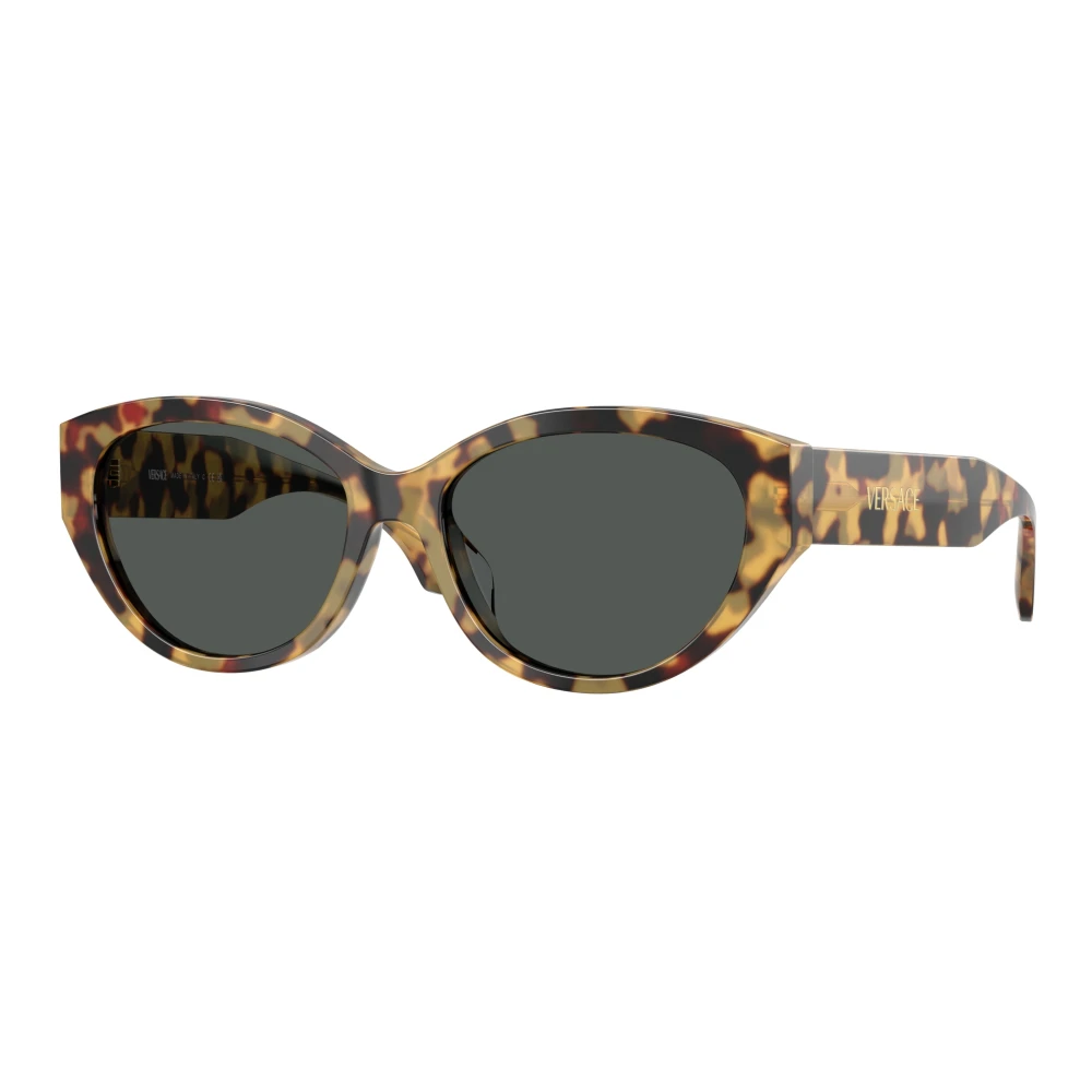 Versace Women's Brown Sunglasses,, Stylish Sunglasses In Black Shade Medium