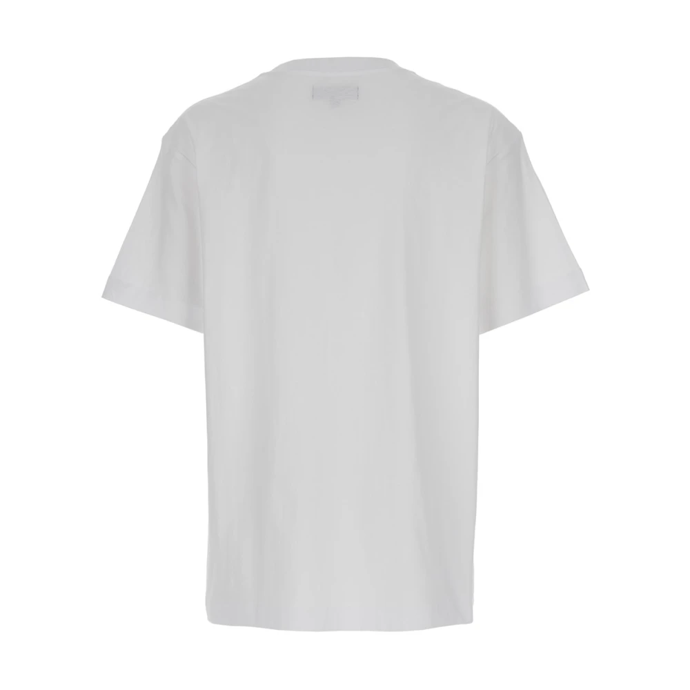 Purple Brand Gotic Logo T-shirts en Polos White Heren
