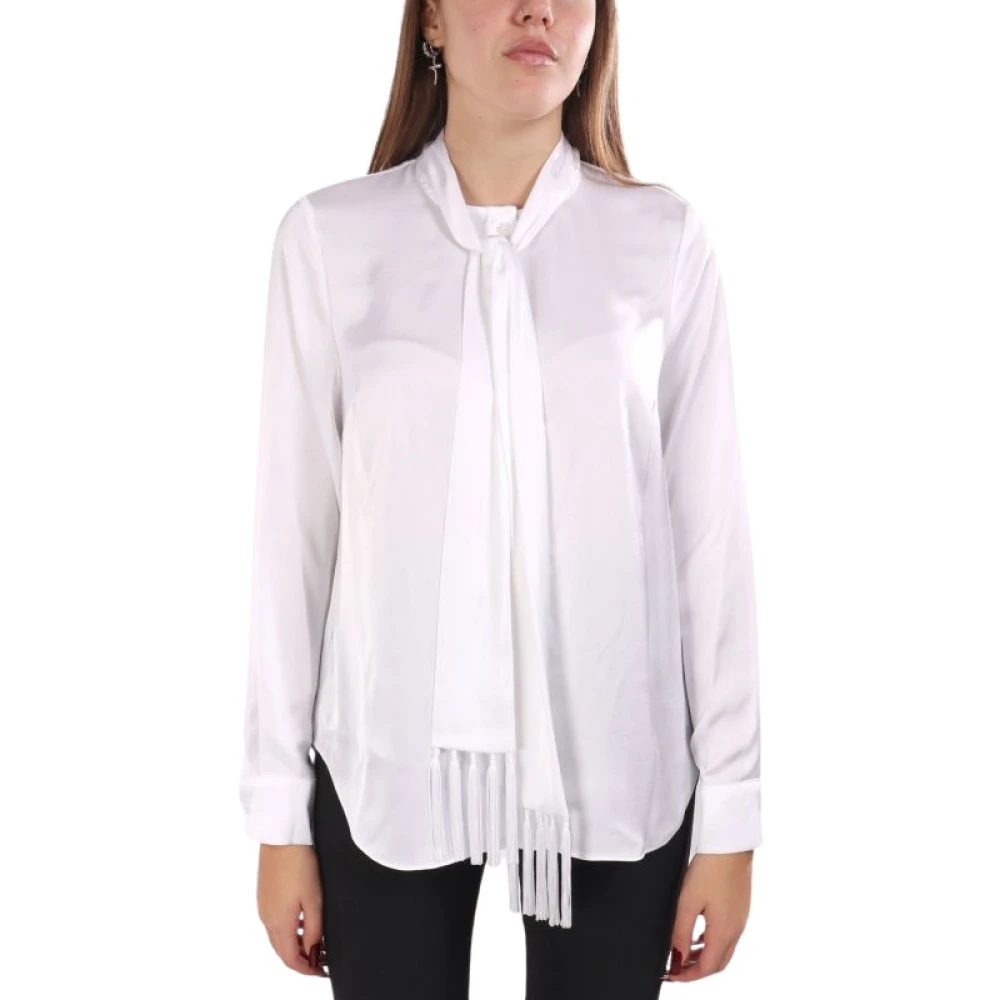Michael Kors Women's White - Shirts - Shirts - L - Blouses & Shirts