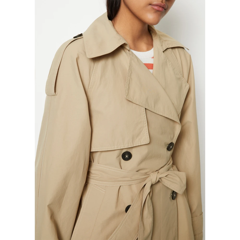 Marc O'Polo Ontspannen trenchcoat Beige Dames