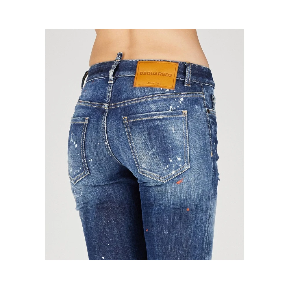 Dsquared2 Stijlvolle Jeans voor Mannen Blue Dames
