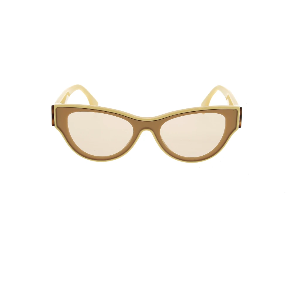 Fendi Sunglasses Beige, Dam