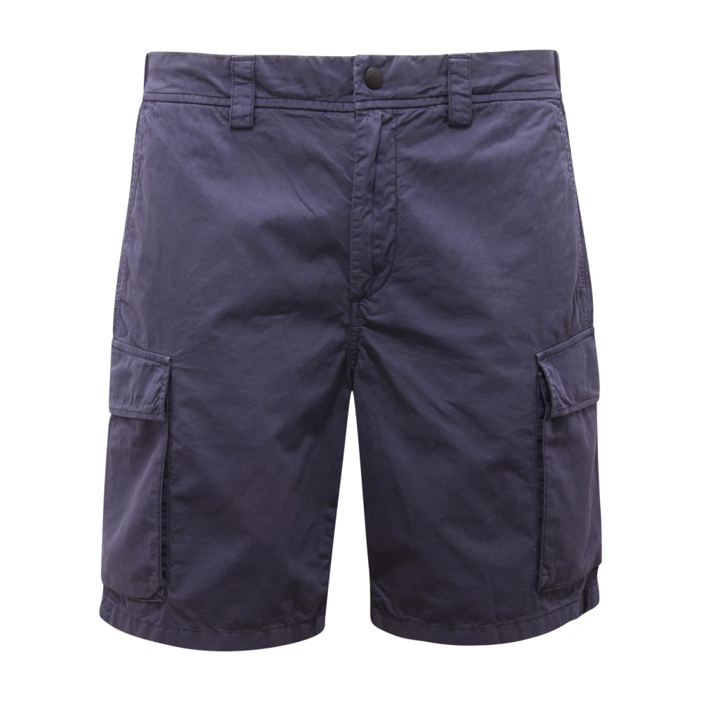 Woolrich Men's Blue Casual Shorts, W31, Bermuda Gart Dyed Cargo Shorts