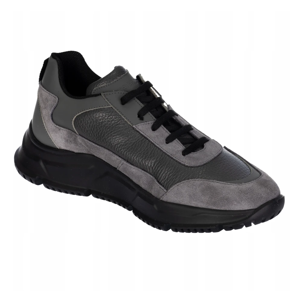 Iceberg Grijze Sneakers Regular Fit Gray Heren