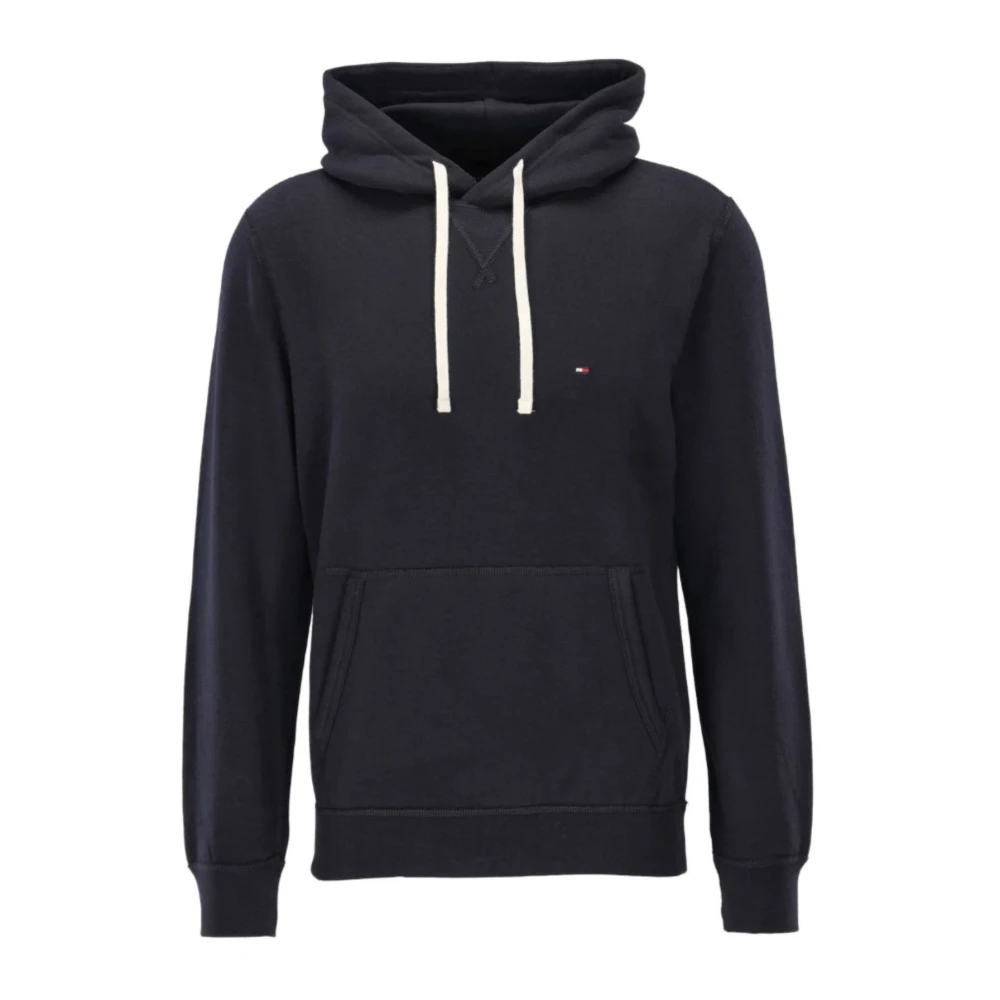 Tommy Hilfiger Essentiële Fleece Hoody voor Heren Blue Heren