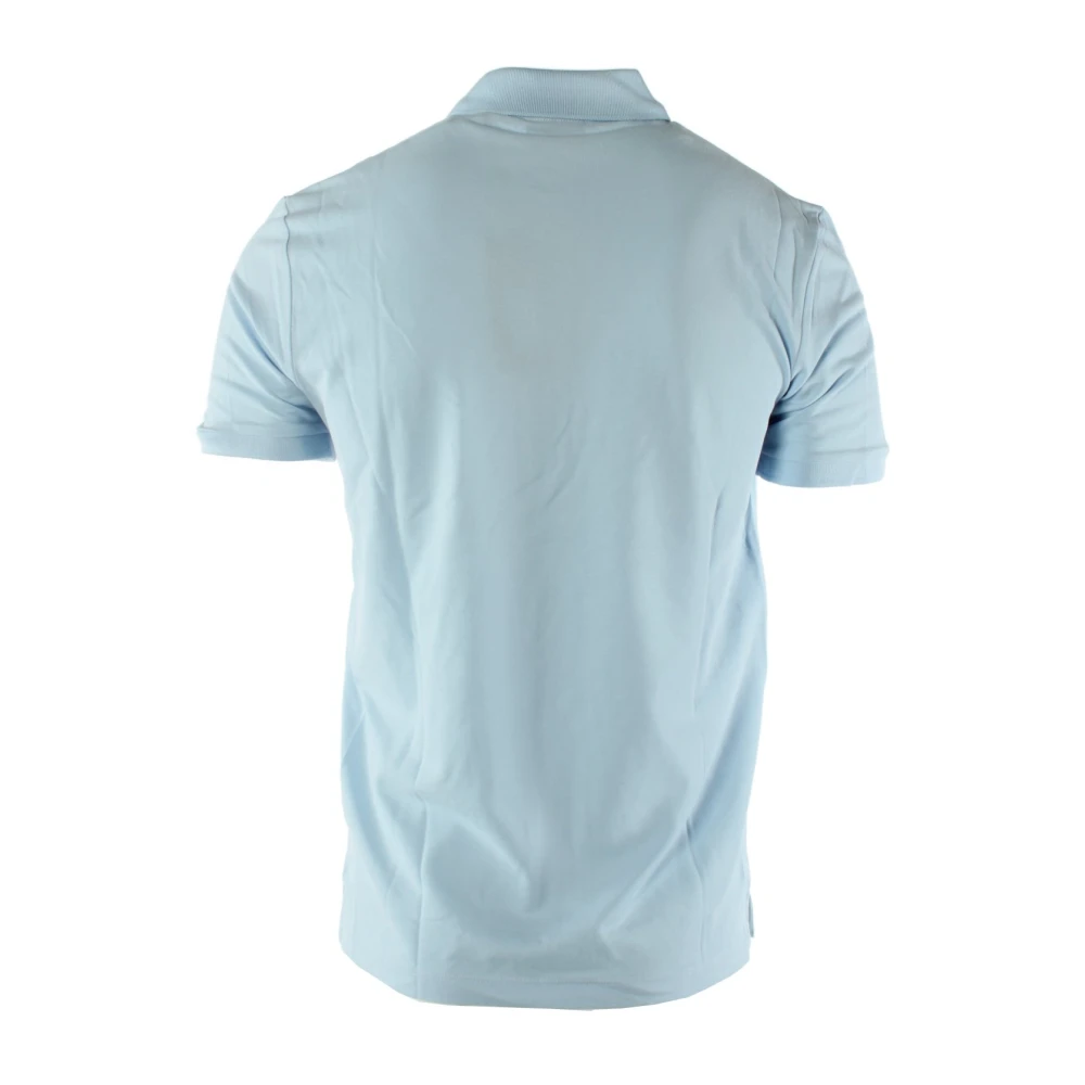 Hugo Boss Blauw Katoenen Polo Shirt Regular Fit Blue Heren