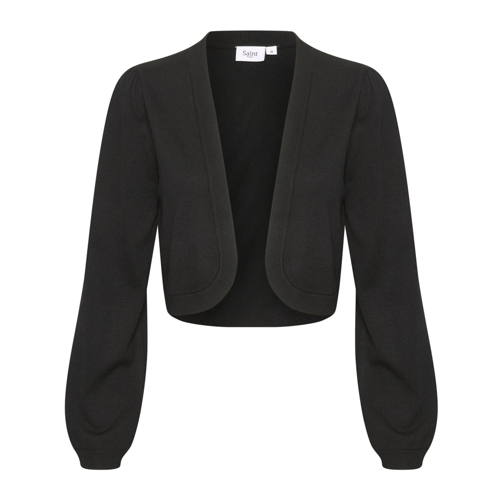 Saint Tropez Zwarte Bolero Trui Black Dames