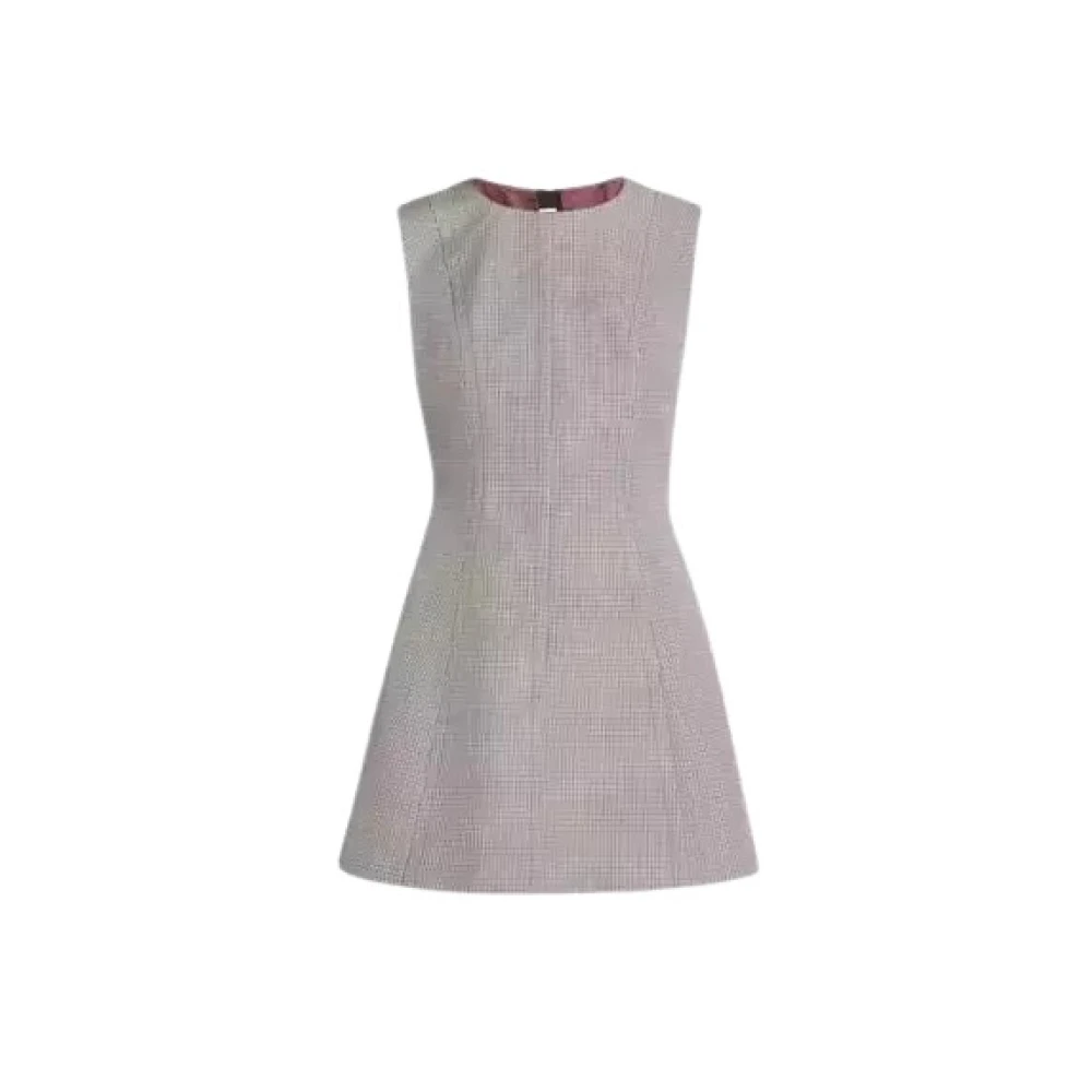 Marni Grijze Wol Mini Jurk Gray Dames