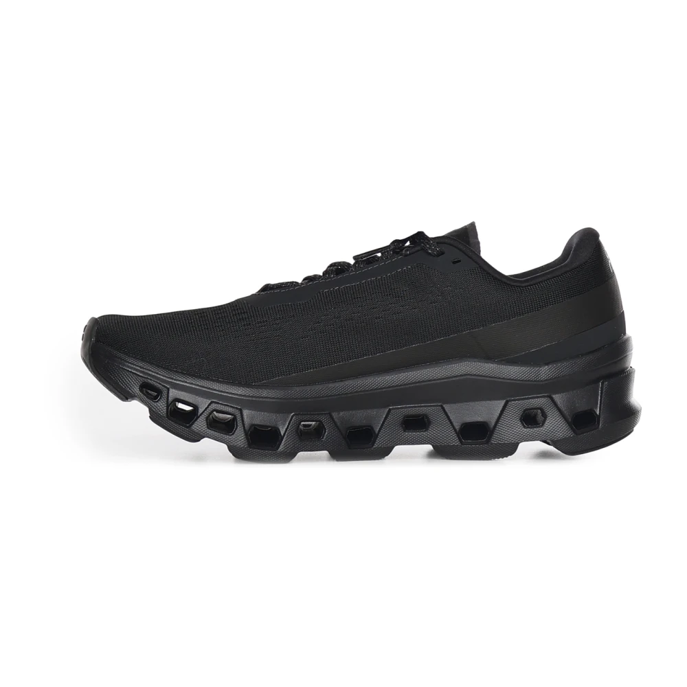 On Running Men's Black Cloudmonster 1 - Running Shoes - 9 Uk - Sport