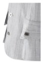 gilet-a-rayures-gris-avec-col-revers