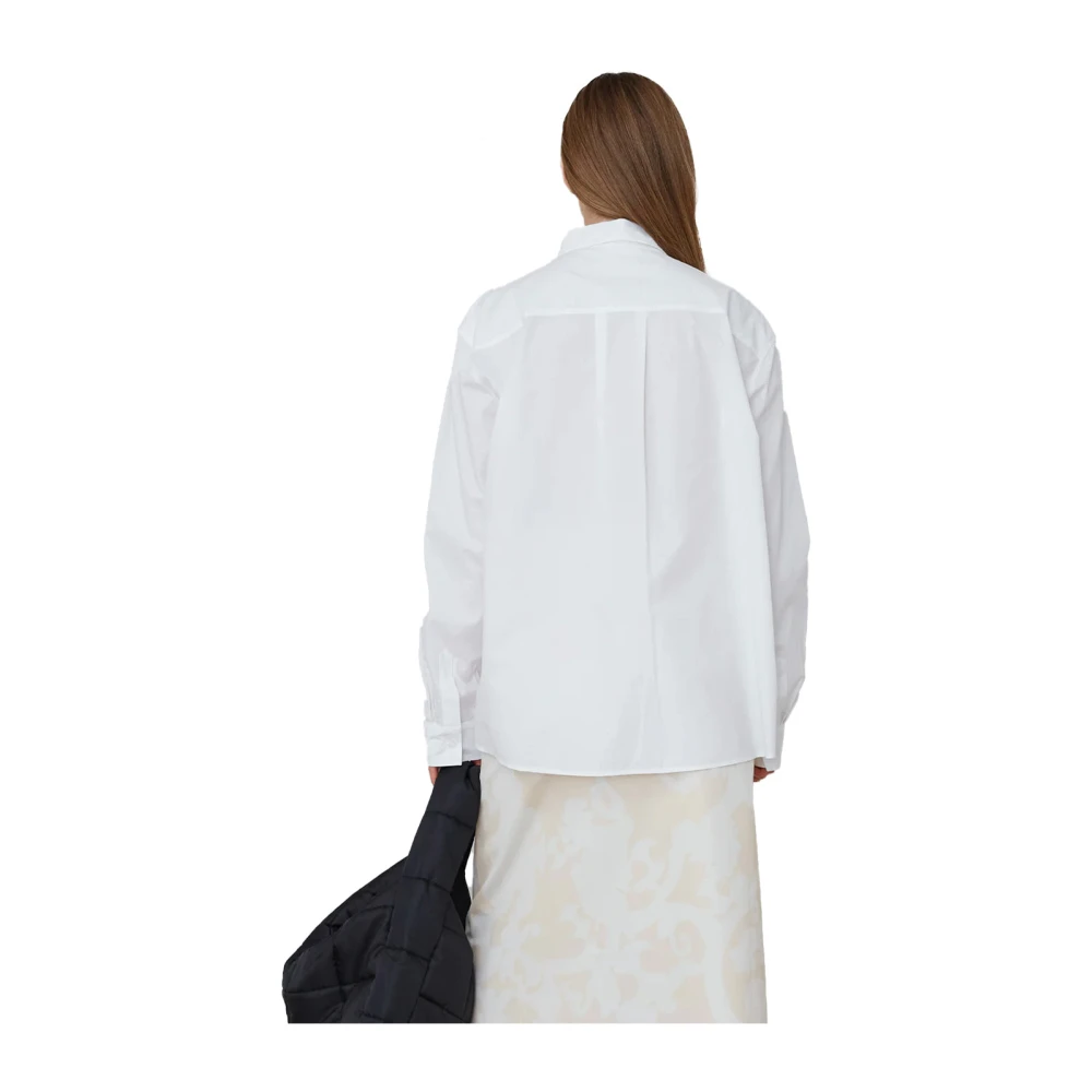 Opéra Sport Witte Katoenen Unisex Shirt White Dames