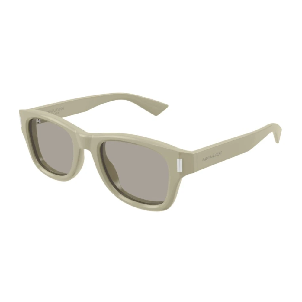 Saint Laurent Unisex Beige Sunglasses, One Size, Black Leather Shoulder Bag