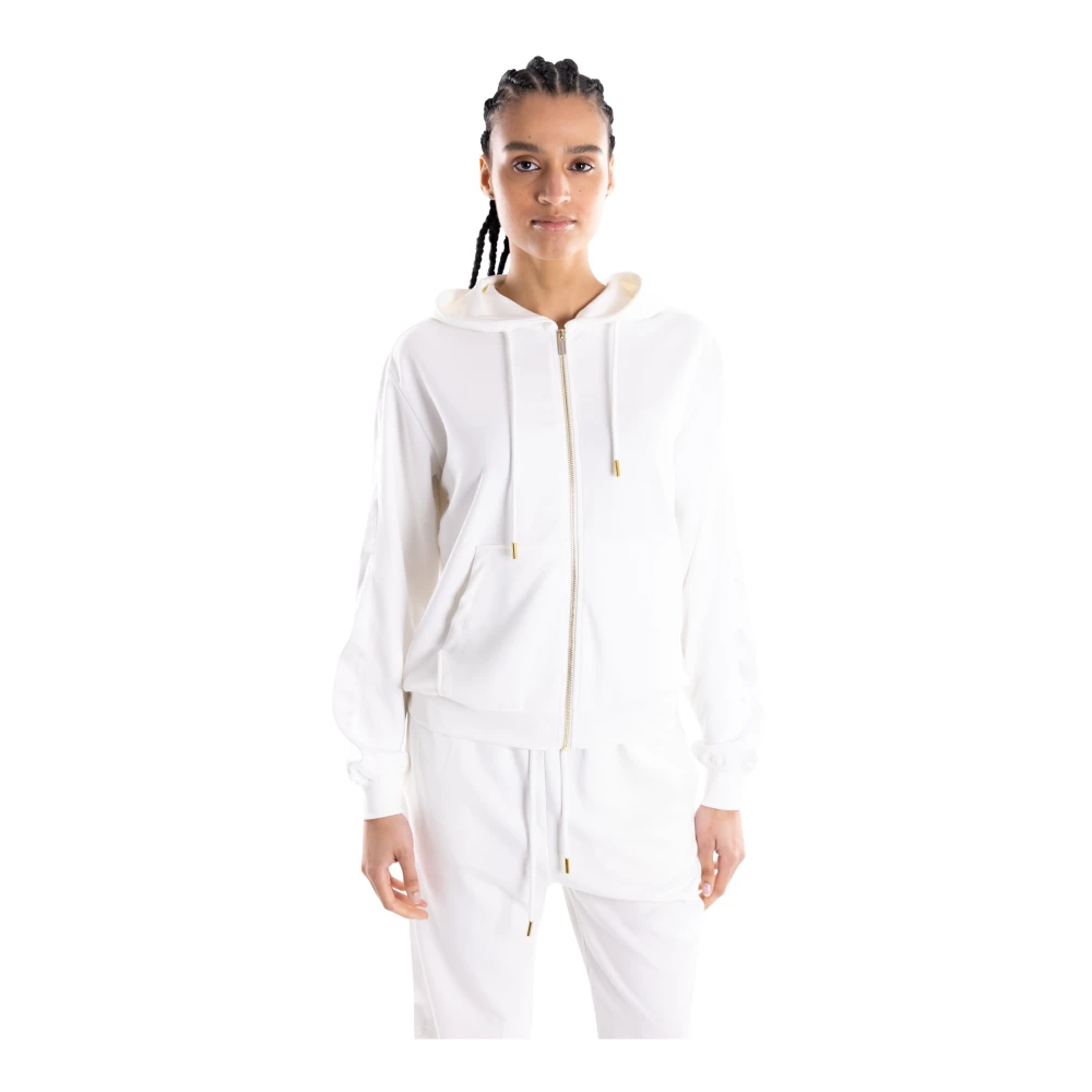 Hinnominate Donna Bianco - Zip-Throughs - Sweatshirts & Hoodies - S