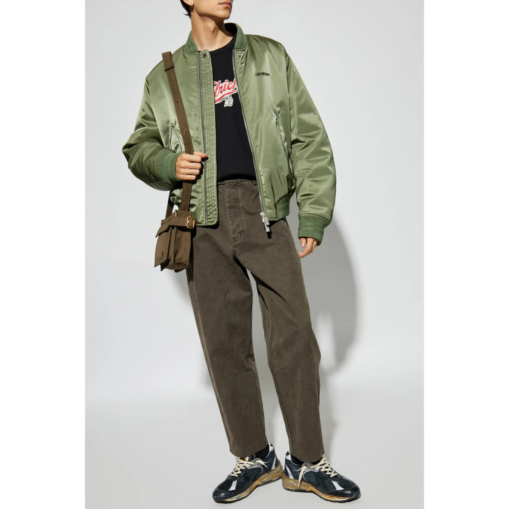Woolrich Bedrukt T-shirt Black Heren