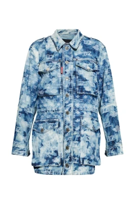 Denimjacka med monogram