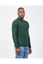 pull-vert-coupe-droite-coton-cotele
