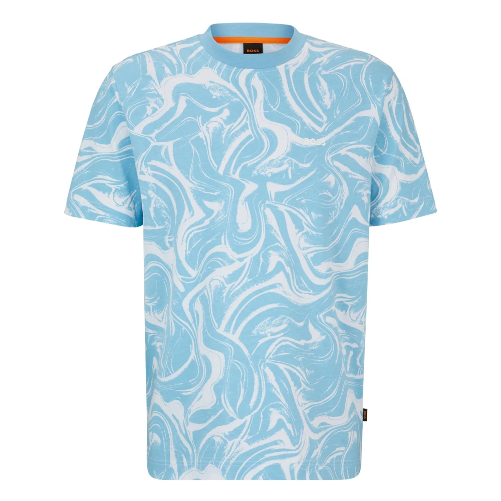 Hugo Boss Ocean Wave T-Shirt Multicolor Heren