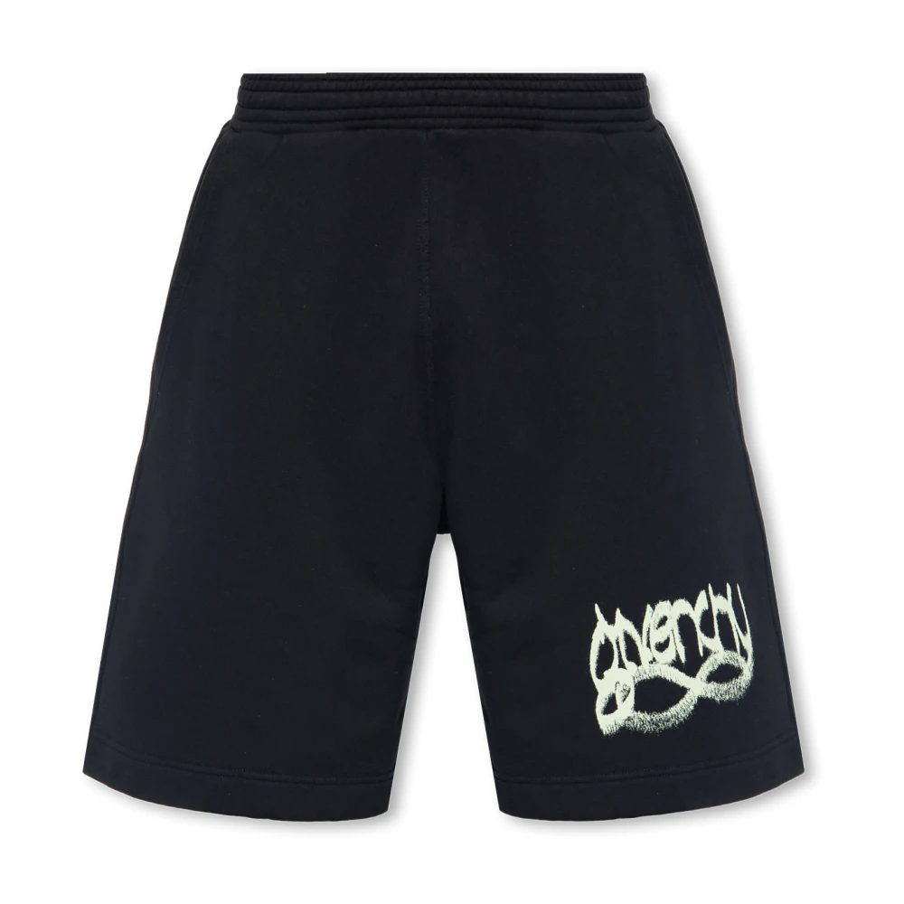 Givenchy Bedrukte shorts Black Heren
