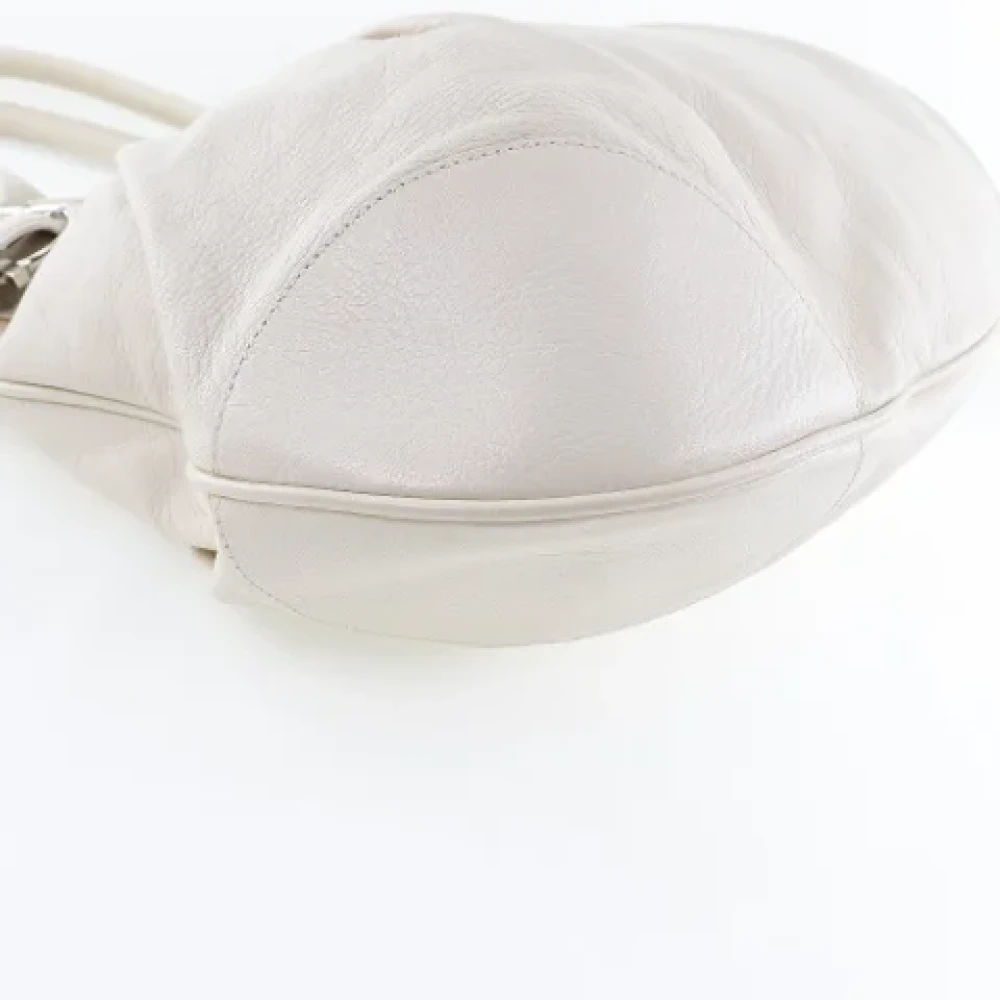 Salvatore Ferragamo Pre-owned Leather handbags White Dames