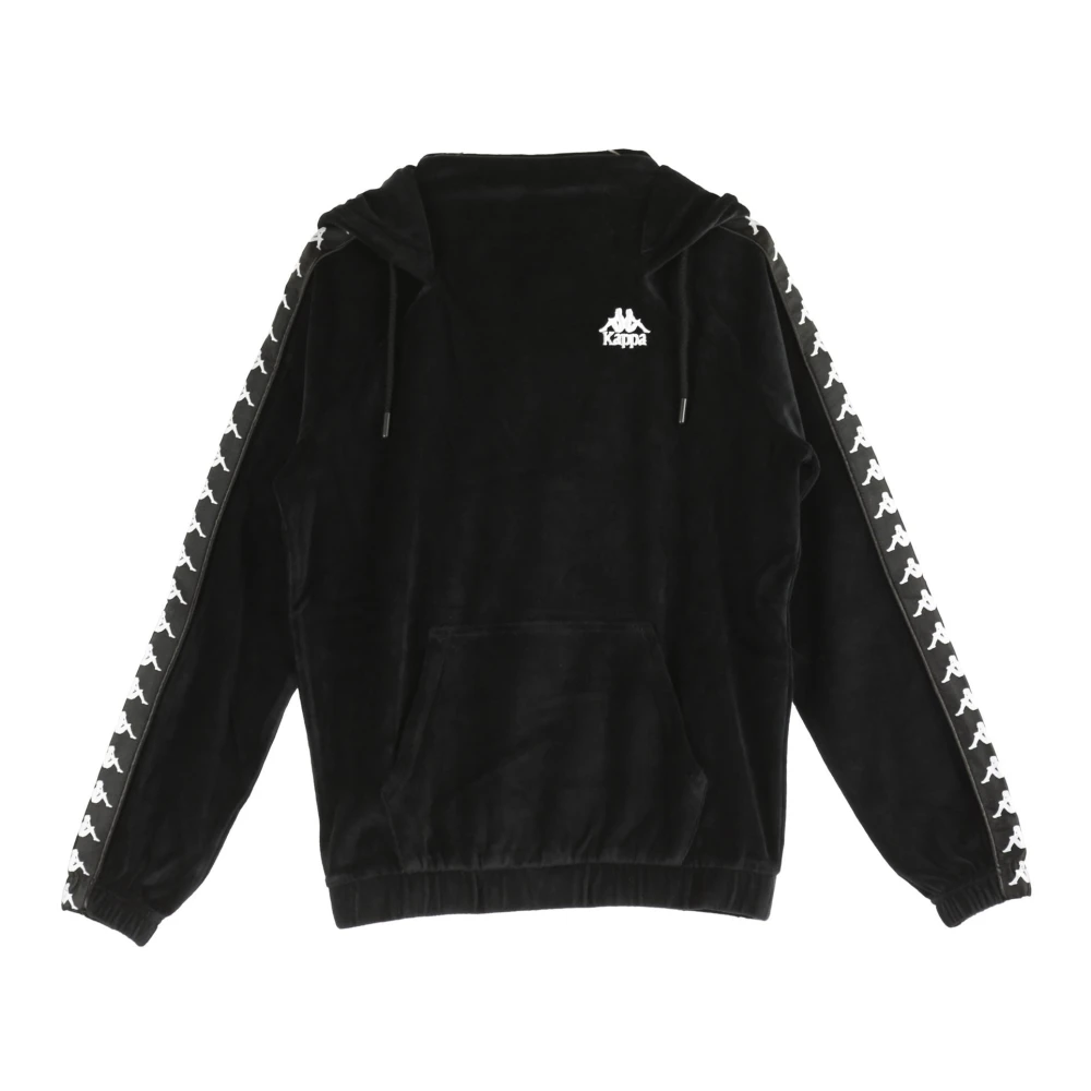 Kappa Asper Dames Hoodie Zwart Wit Black Dames