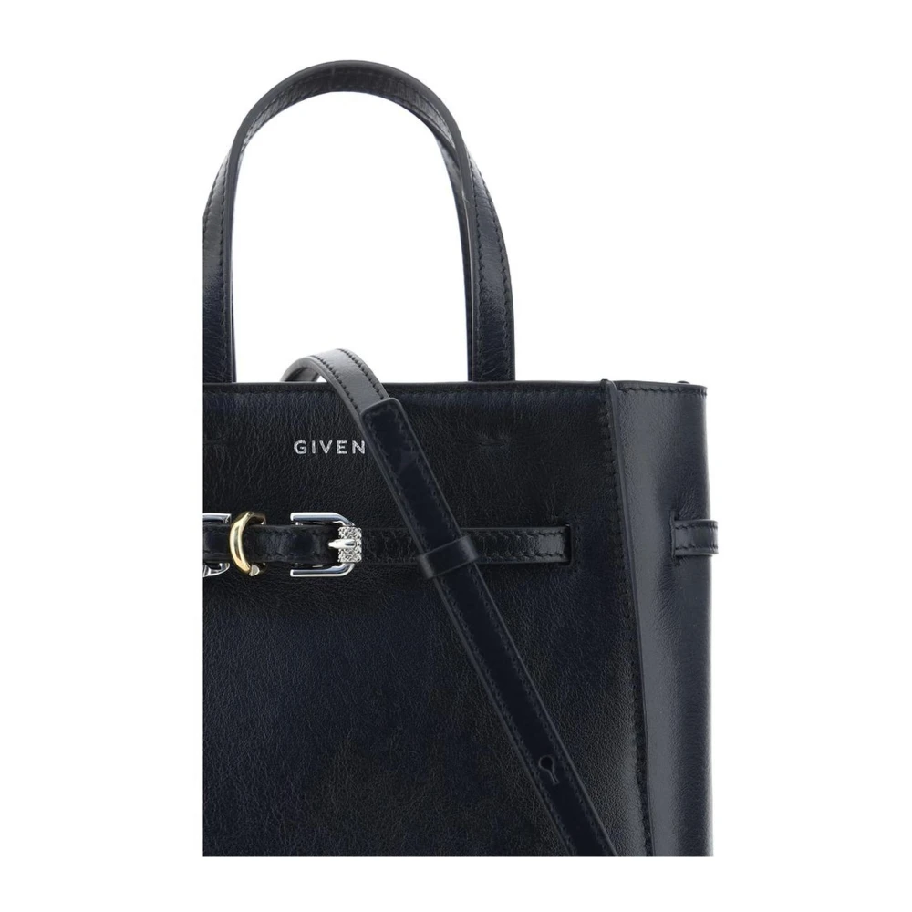 Givenchy Mini Kalfsleren Handtas met Verstelbare Band Black Dames