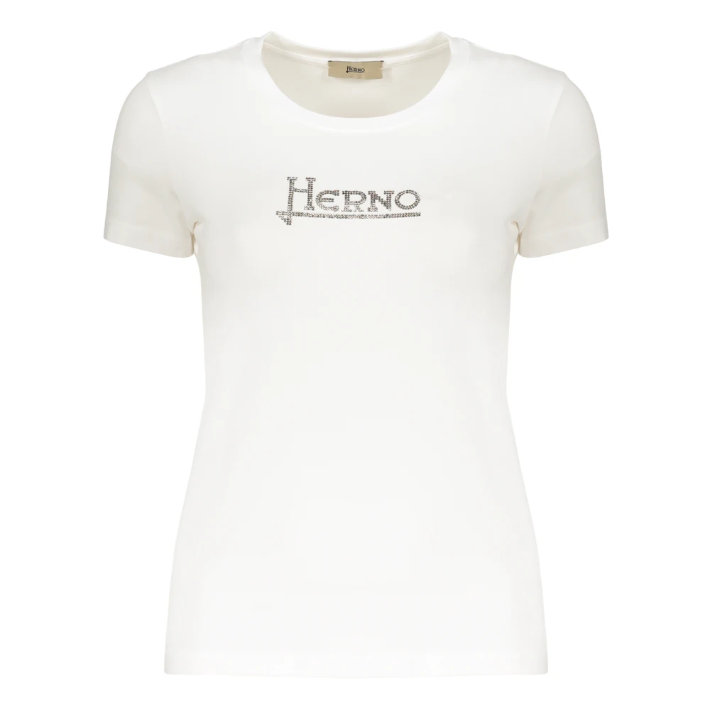 Herno - Tops > T-Shirts - White - Herno - Modalova
