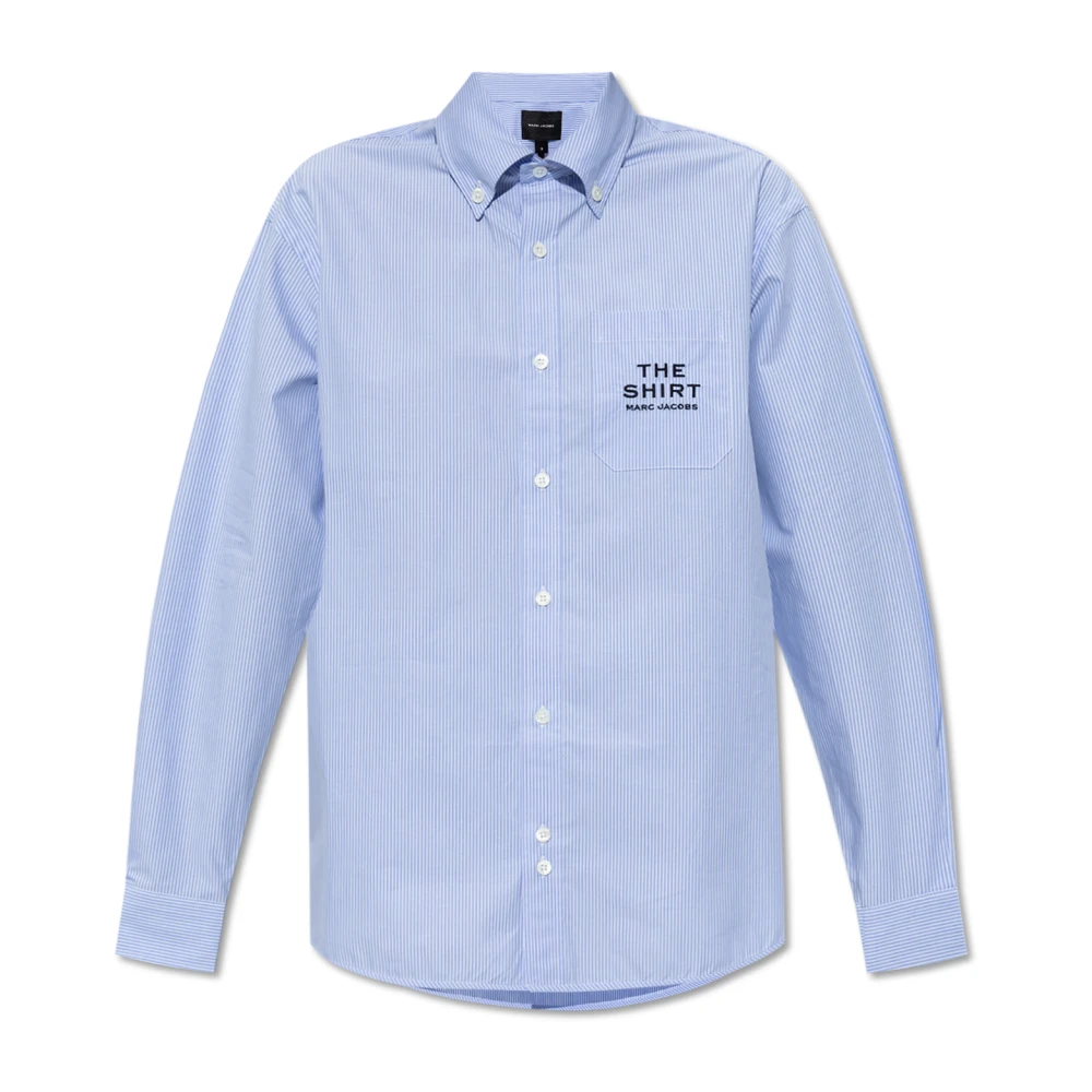 Marc Jacobs Shirt met logo Blue Dames