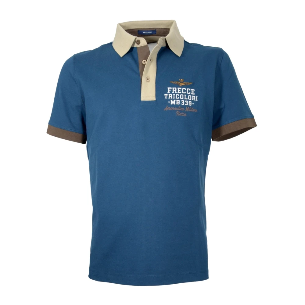 Aeronautica Militare Uomo Blu - 261Po1908up00191 Polo - Tops - 2XL