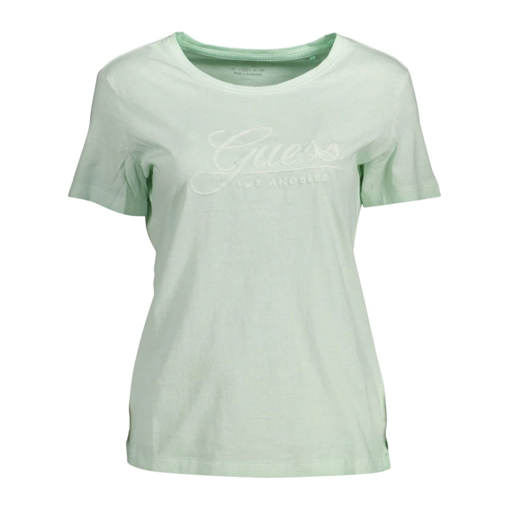 Guess T-Shirts Green Dames