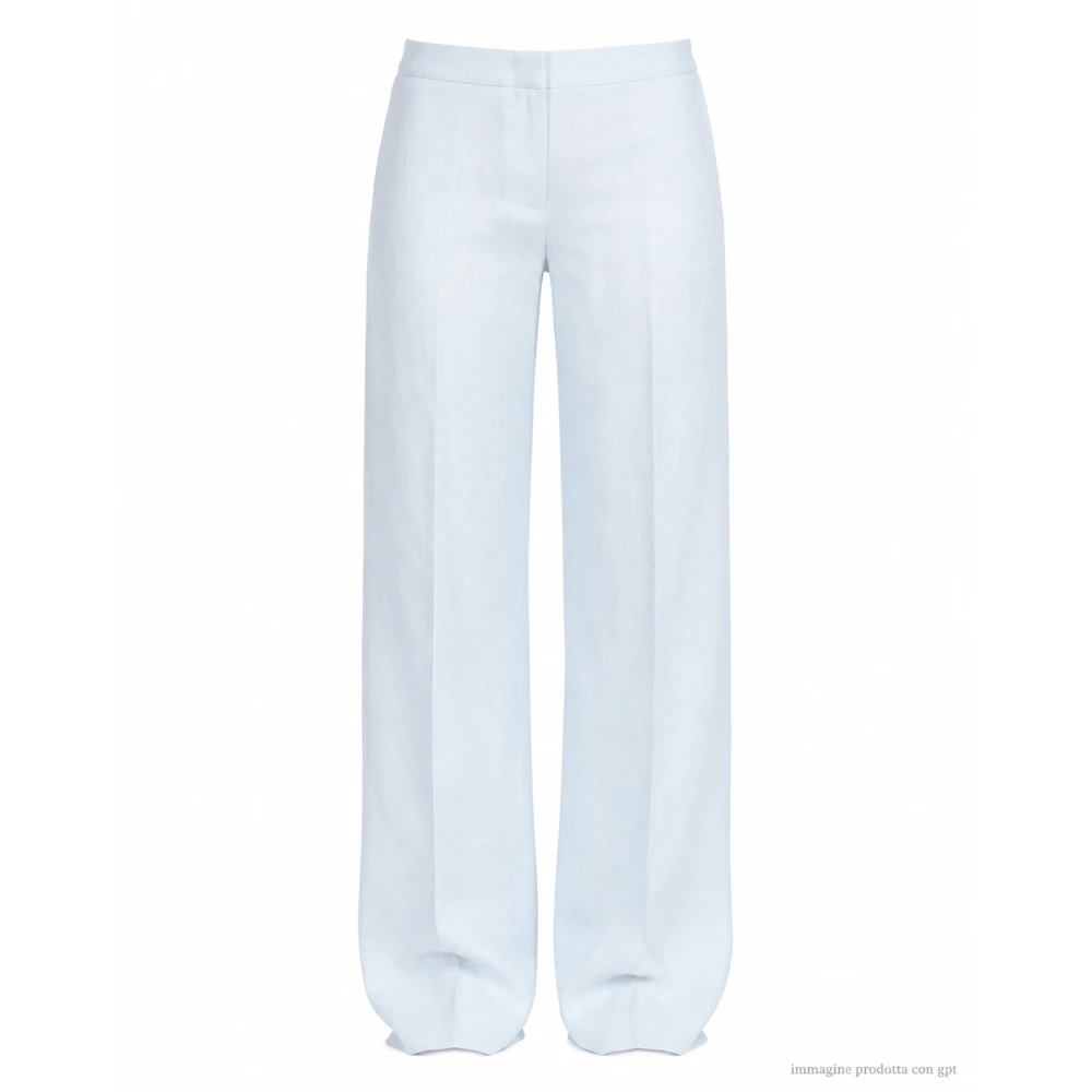 Forte Forte Women's Blue Wide Trousers, S, My Trousers