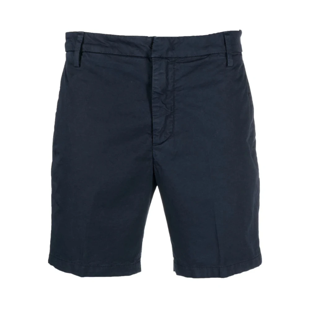 Dondup Herr Blå Shorts W36, Bomull, Slim Chino Byxor