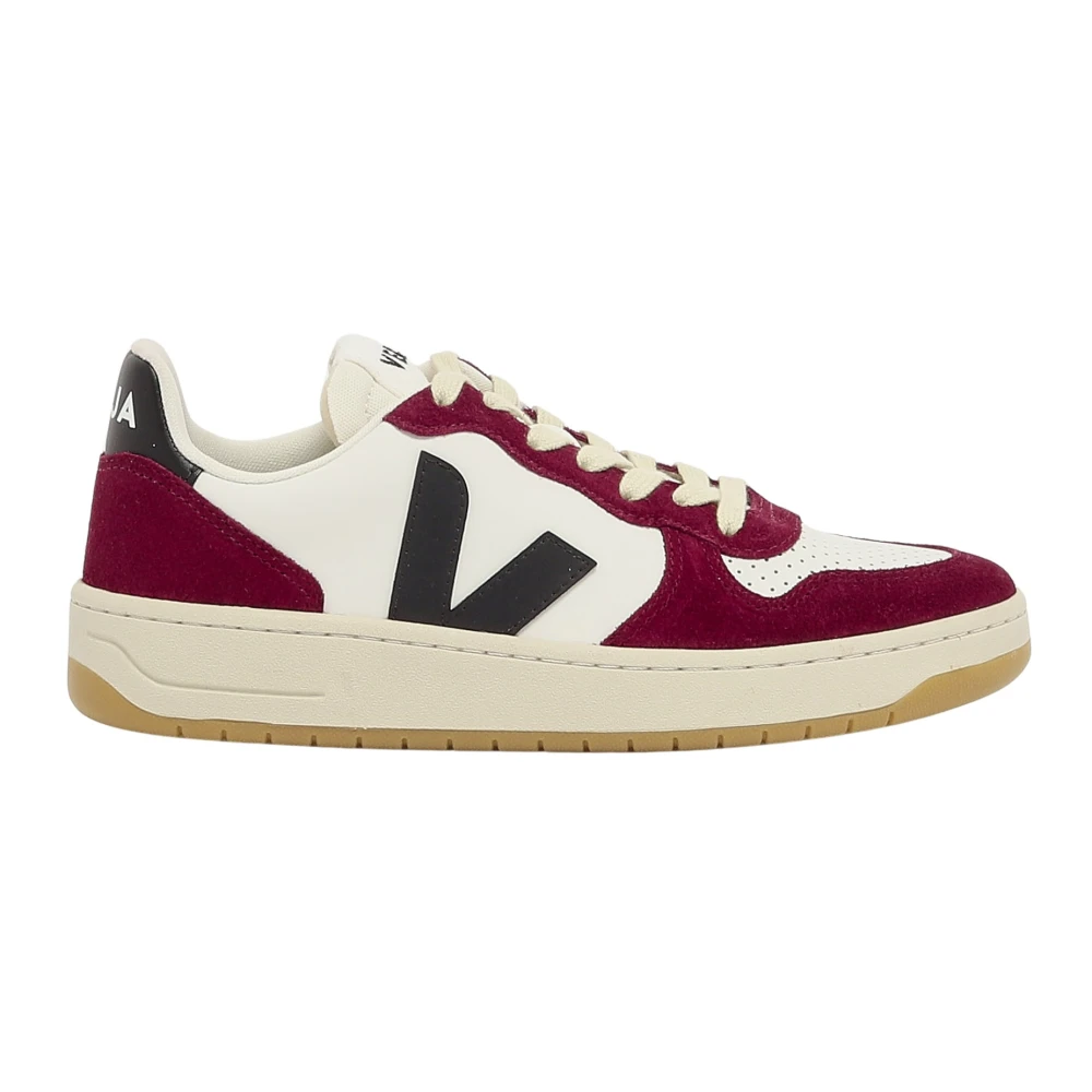 Veja V-10 Leather Sneaker Dames Schoenen Veelkleurig Multicolor