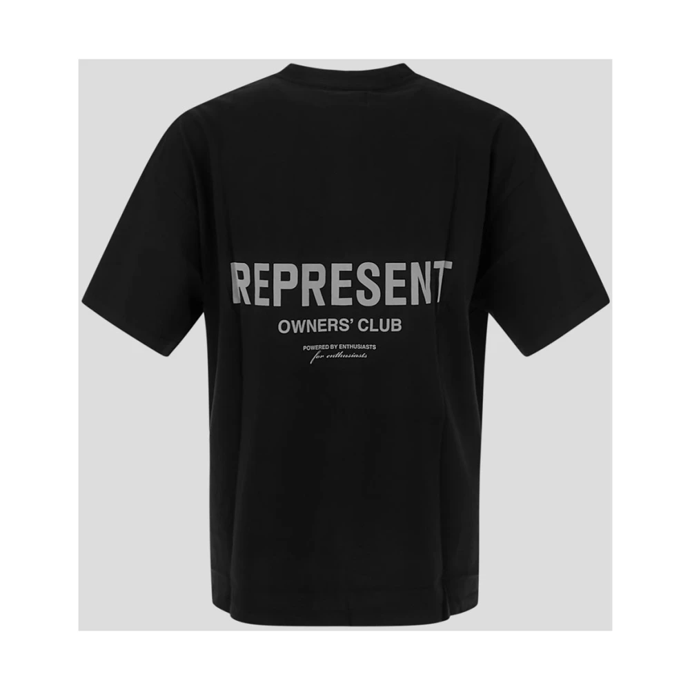Represent Logo T-shirt voor mannen Black Heren