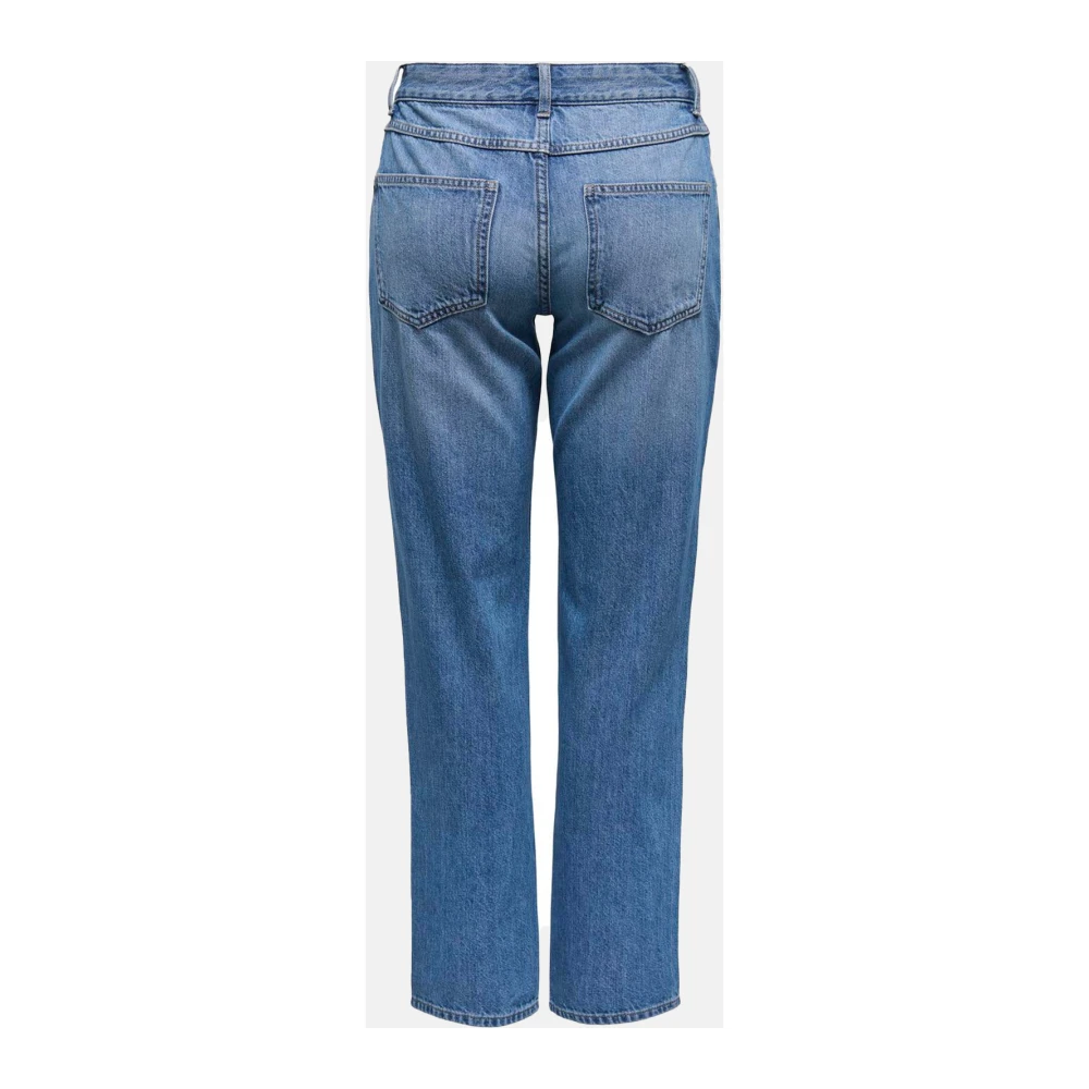 Only Slim Fit Casual Broek Blue Dames
