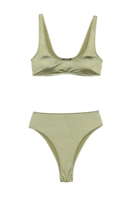 Brassiere och Hög Midja Set