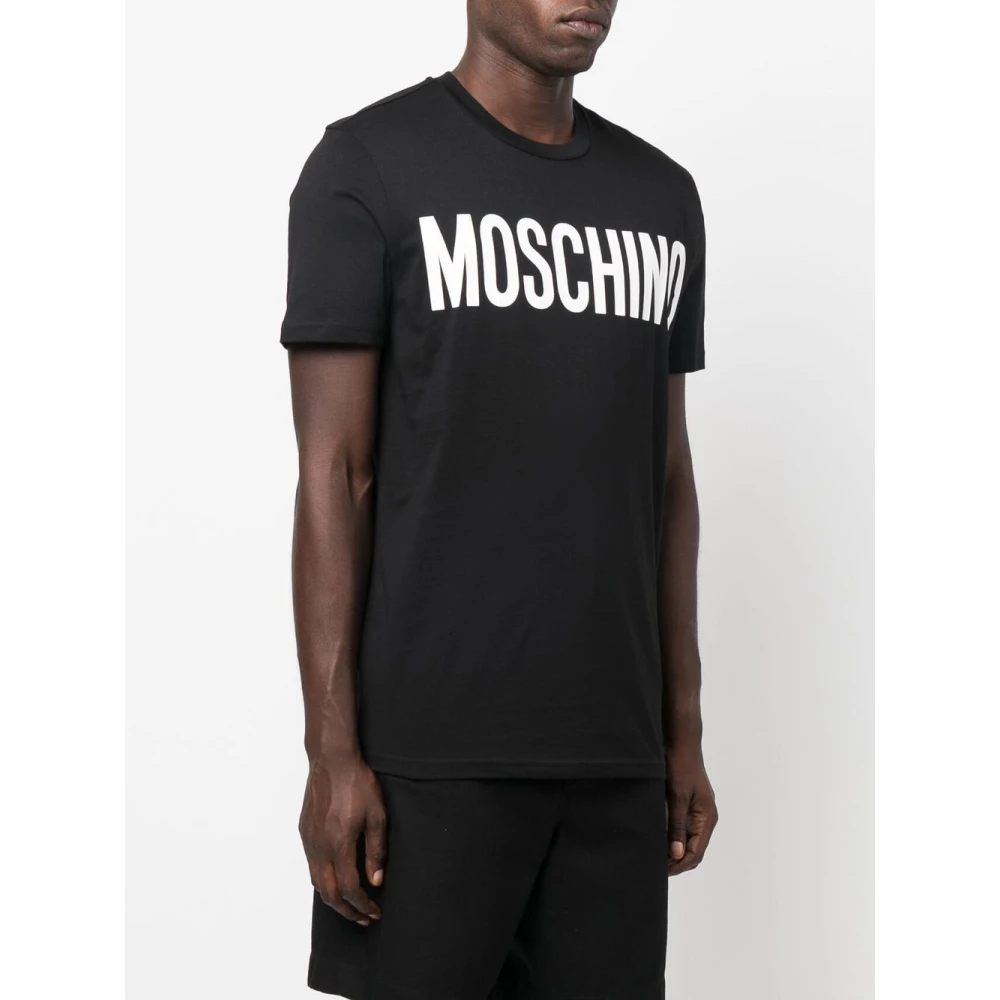 Moschino Stijlvolle T-shirts en Polos Black Heren