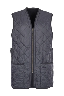 Quilted Zip Liner Vest