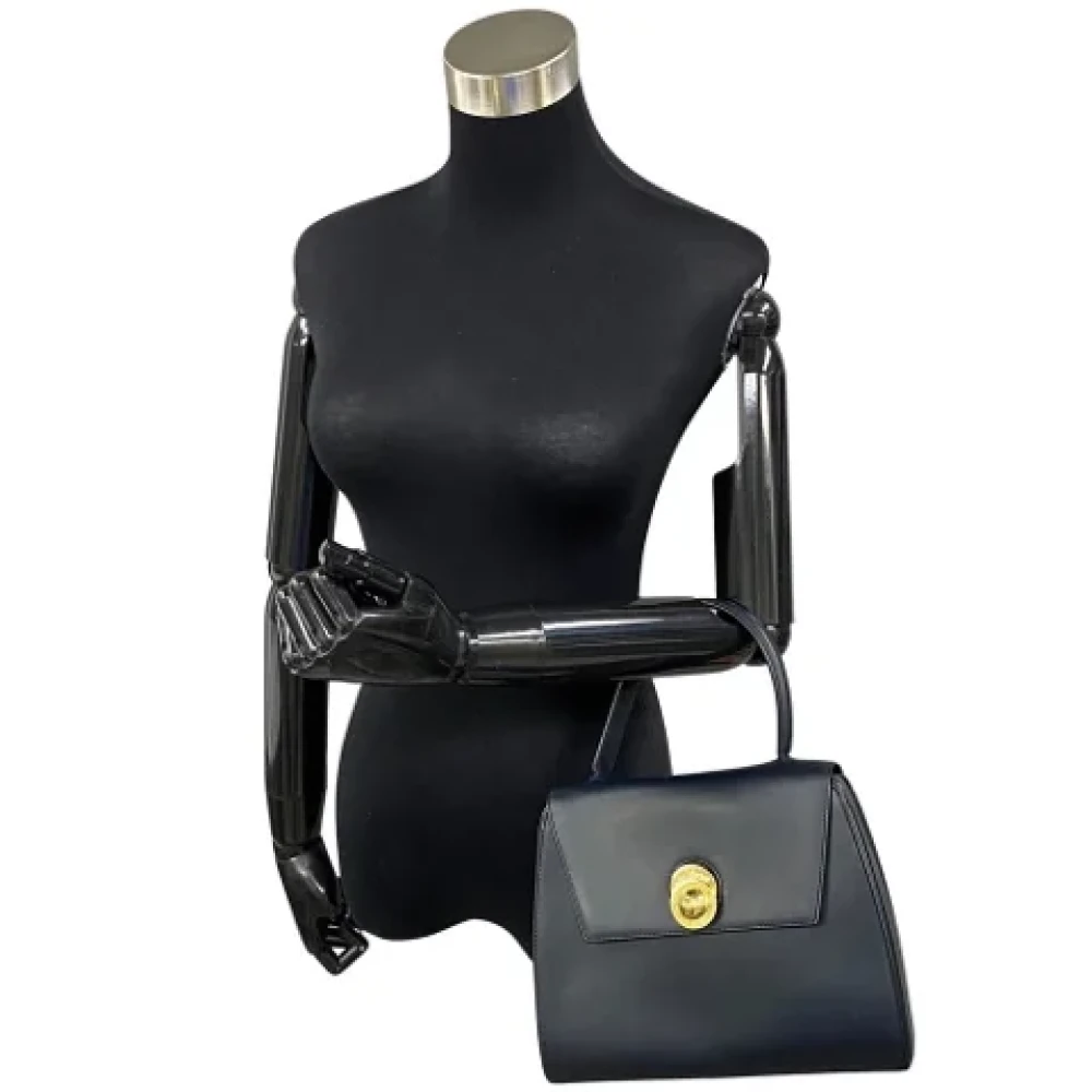 Celine Vintage Pre-owned Leather celine-bags Black Dames